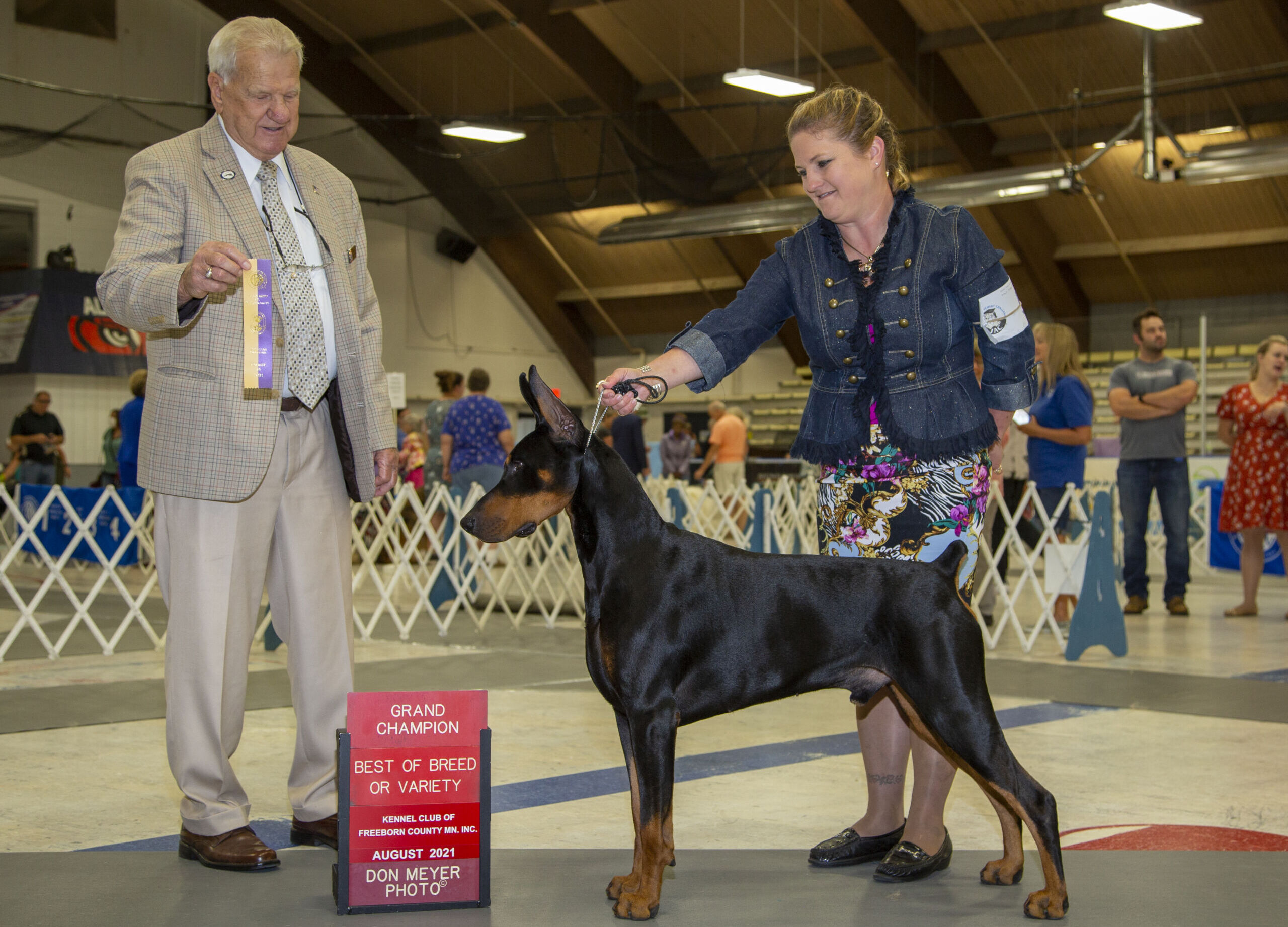 Grand Champion Best of Breed or Variety